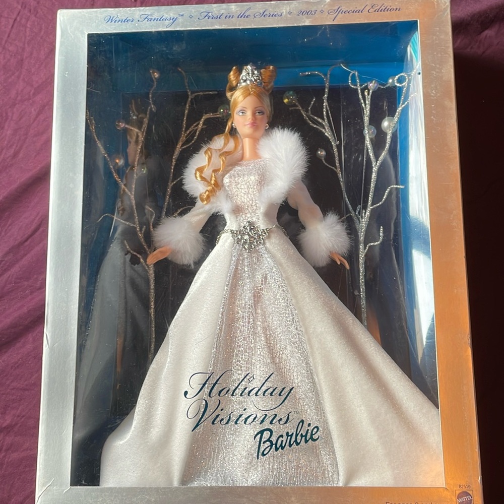 Winter fantasy 2003 special edition holiday visions Barbie New in box